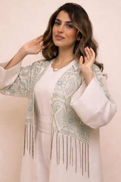 Nasma Bsht( jumpsuit 295, abaya 339) = 2 pcs together 634